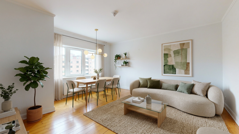 Visual presentation of the listing