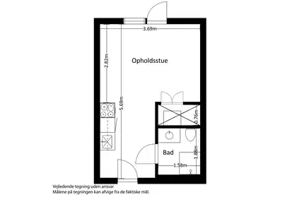 Visual presentation of the listing