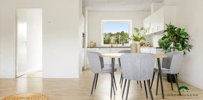 Indbydende rækkehus med tre værelser i Ugelbølle - Langkær, Rønde - 4