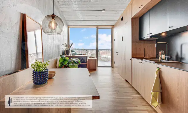 apartment FLEKSIBLE LEJLIGHEDER MED NORDISK DESIGNKØKKEN