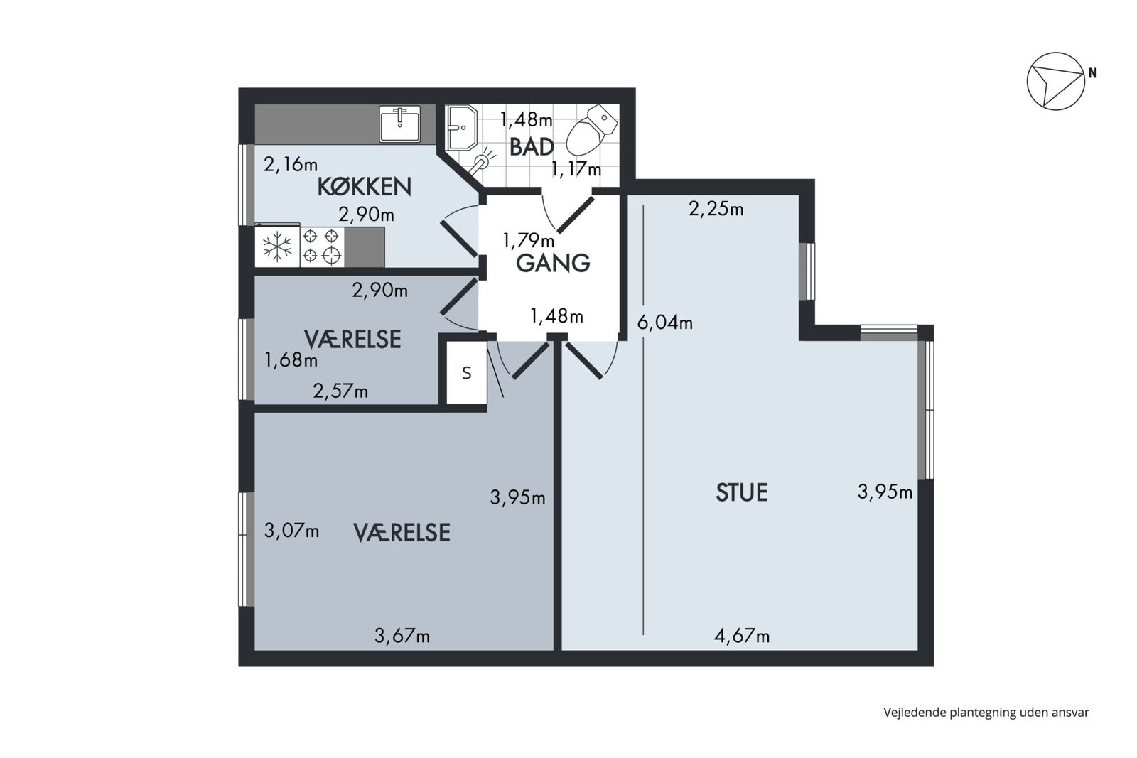 Visual presentation of the listing