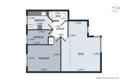 Visual presentation of the listing