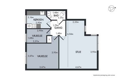 Visual presentation of the listing