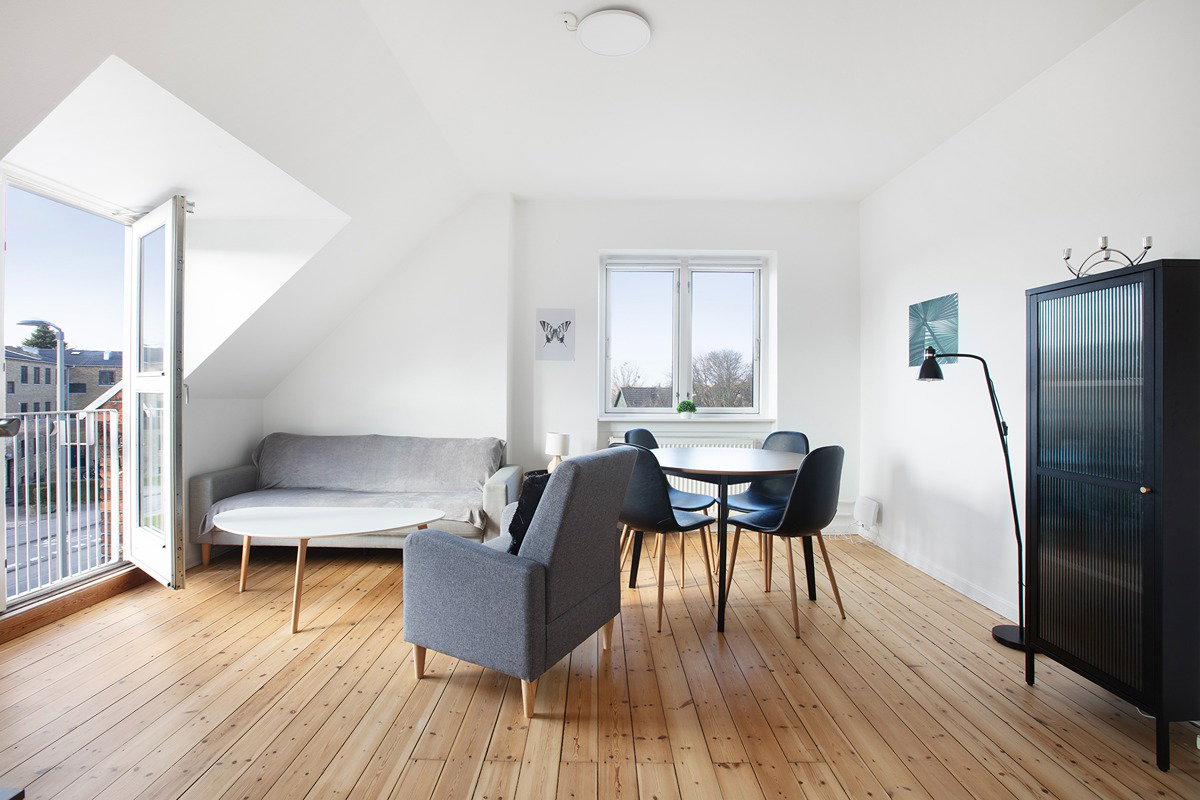 apartment Lys 4-værelses lejlighed nær Islev Station