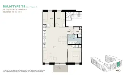 Visual presentation of the listing