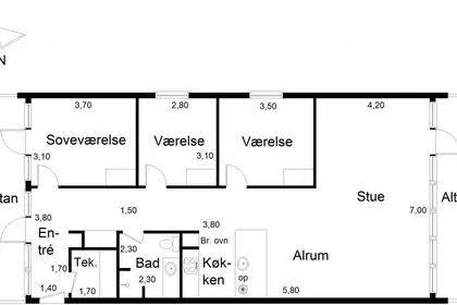 Visual presentation of the listing
