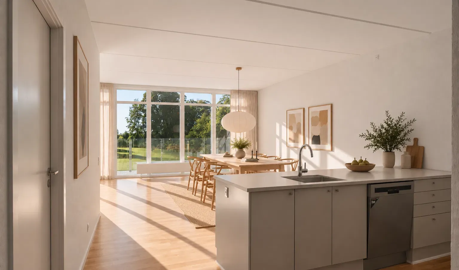 Visual presentation of the listing