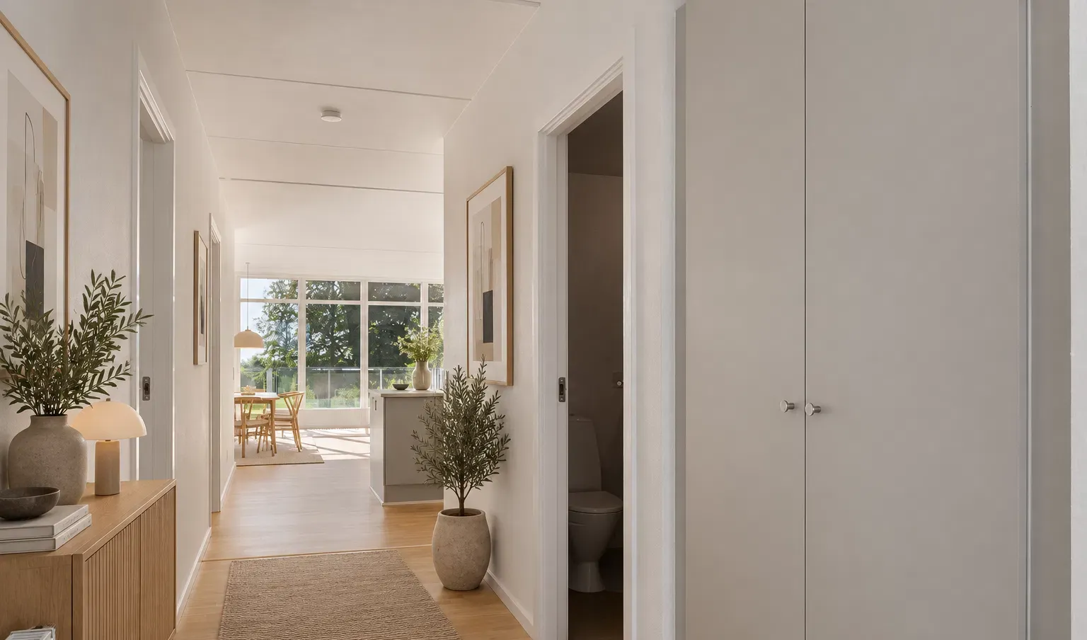 Visual presentation of the listing