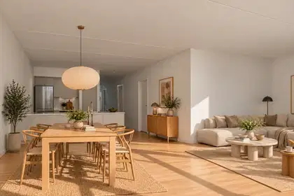 Visual presentation of the listing