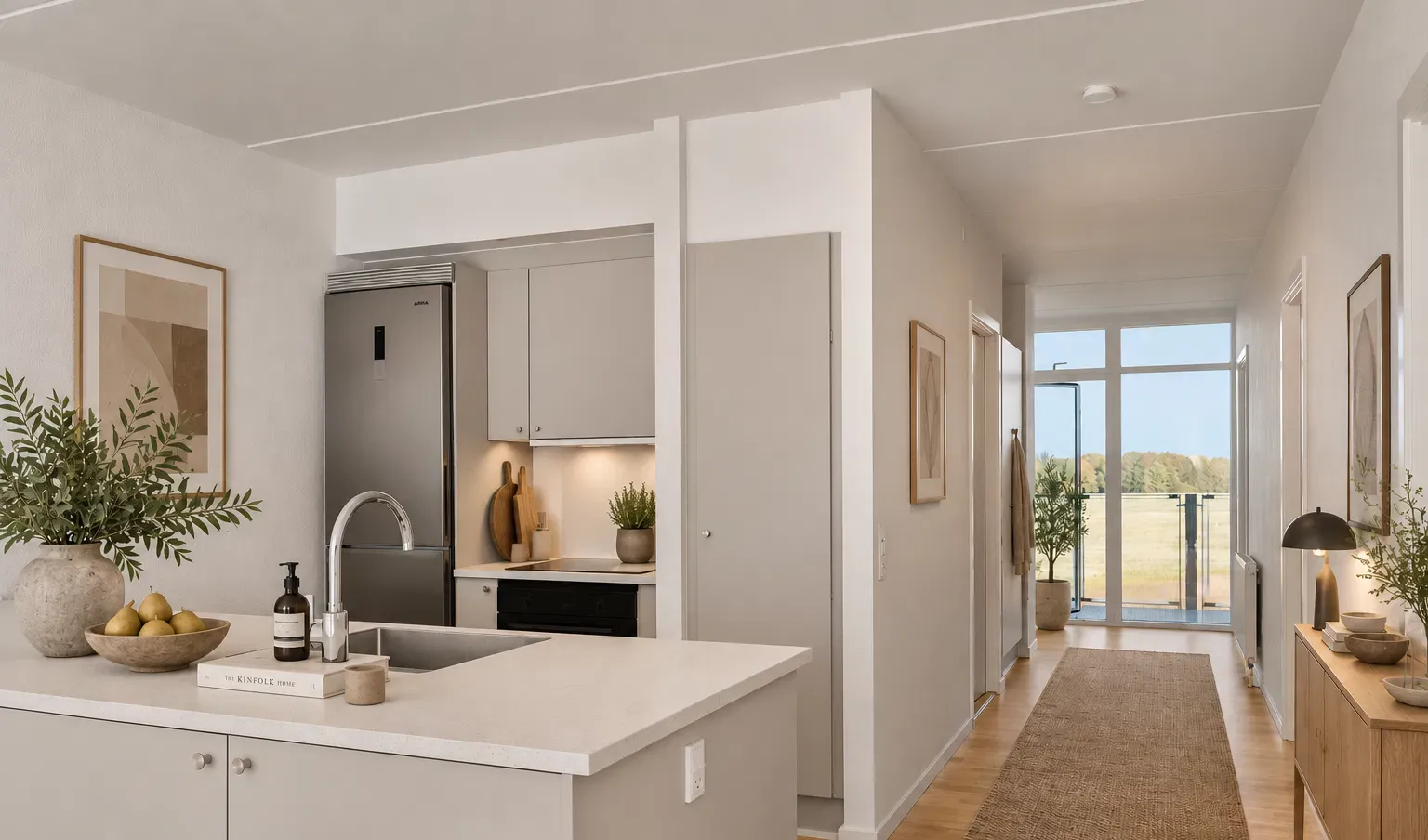 Visual presentation of the listing