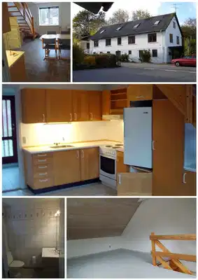 apartment Hyggelig to-plans lejlighed i landsby