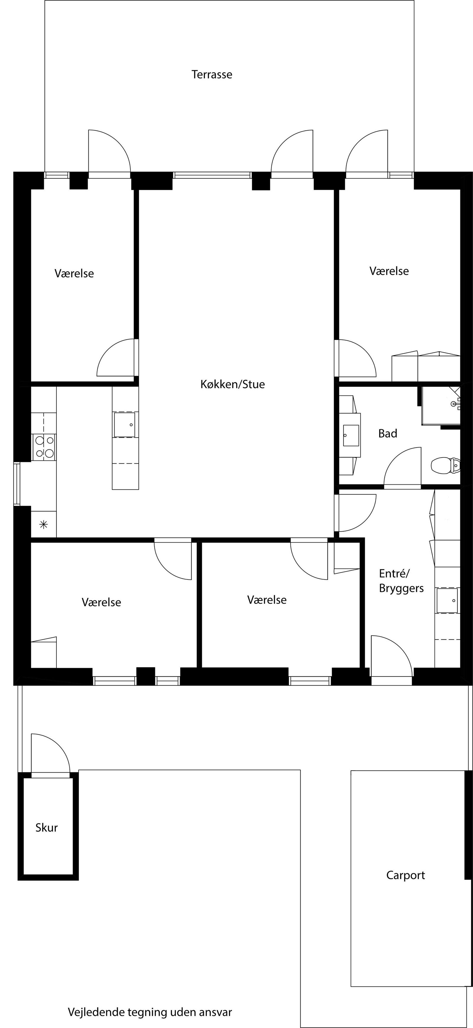 Visual presentation of the listing