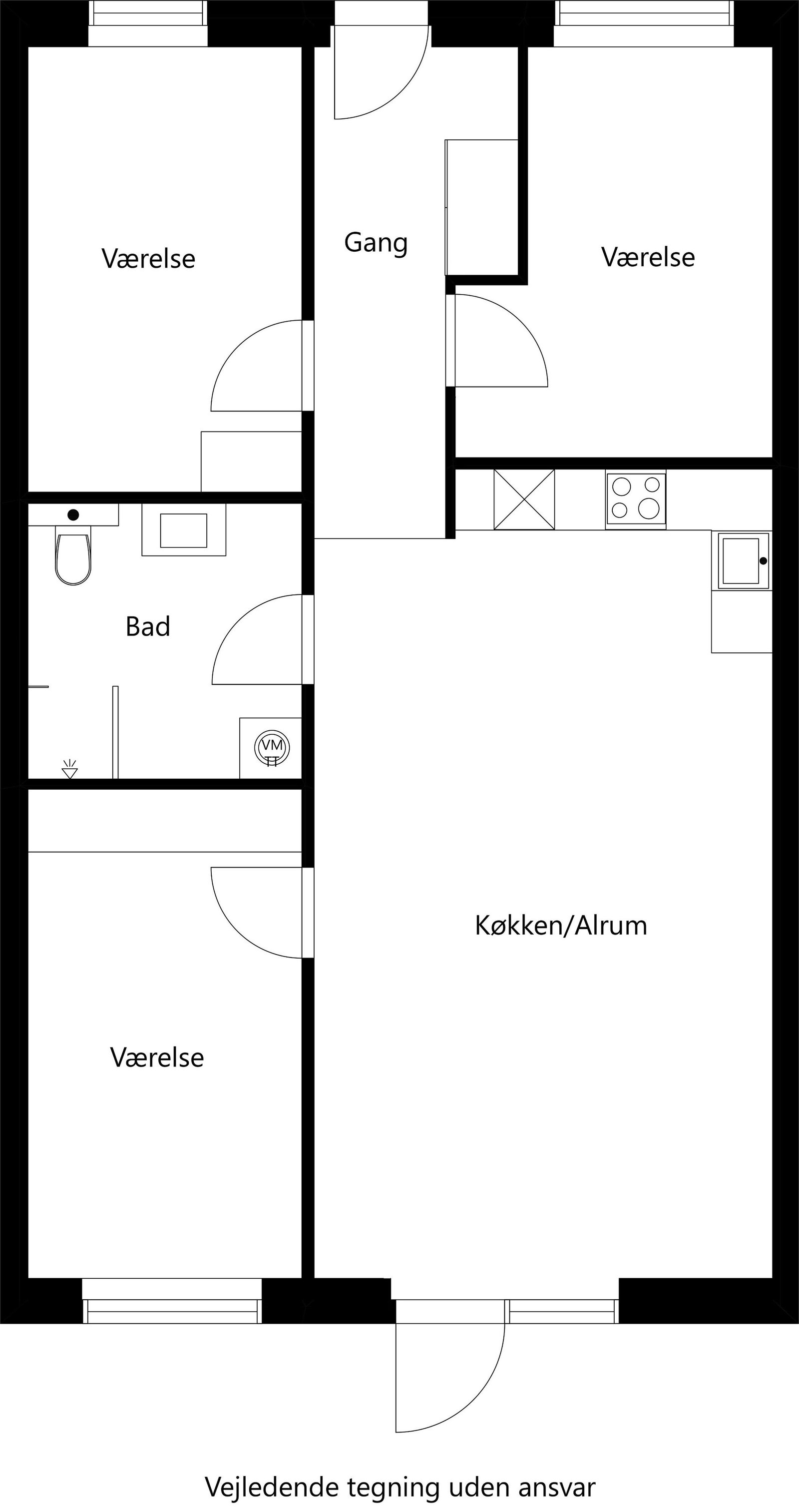 Visual presentation of the listing