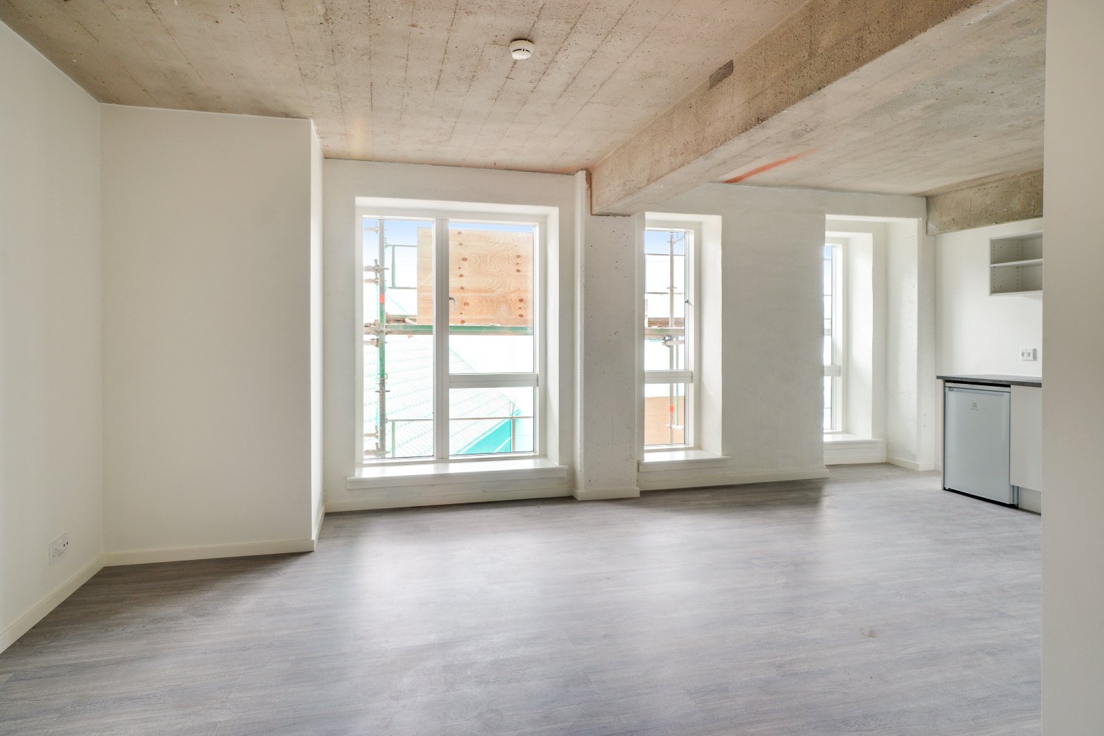 apartment 1-værelses bolig med fællesfaciliteter