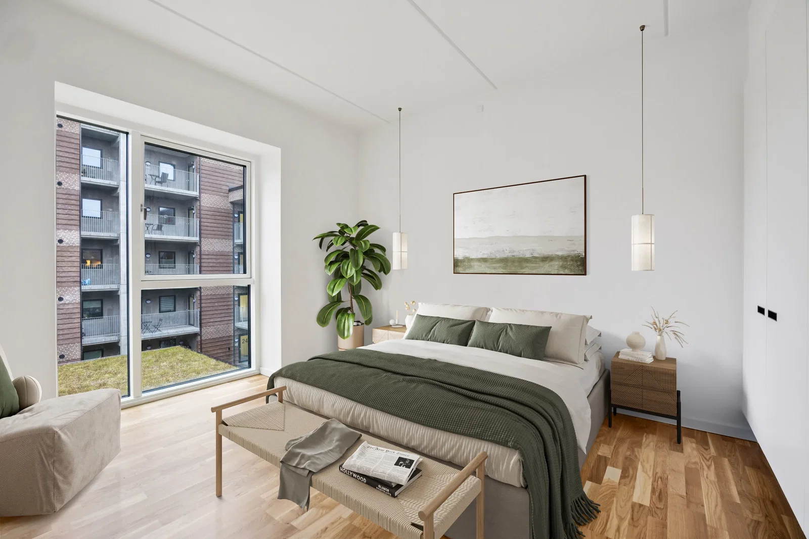 apartment Bright 2-room senior apartment in quiet surroundings