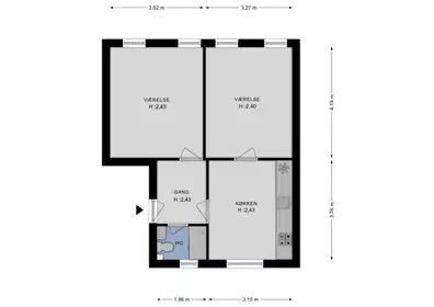 Visual presentation of the listing