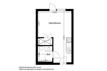 Visual presentation of the listing