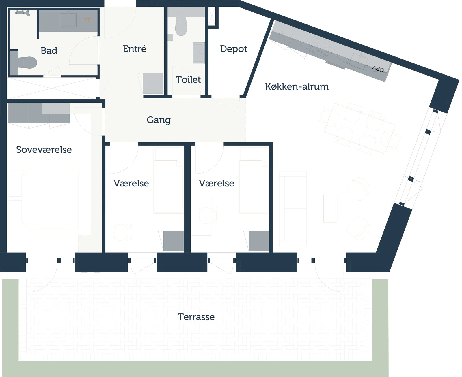 Visual presentation of the listing