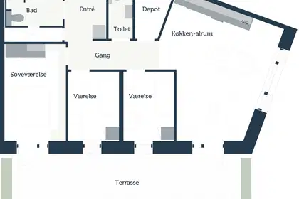Visual presentation of the listing