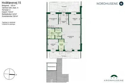 Visual presentation of the listing