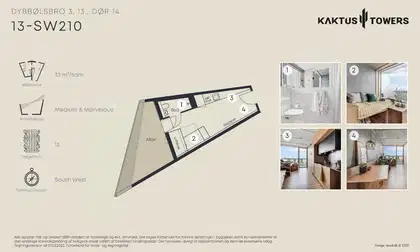 Visual presentation of the listing