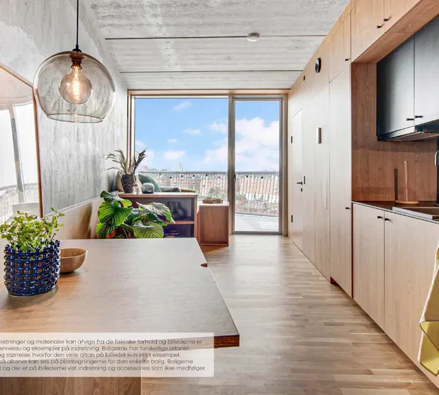apartment FLEXIBLE APARTMENTS WITH NORDIC DESIGN KITCHEN