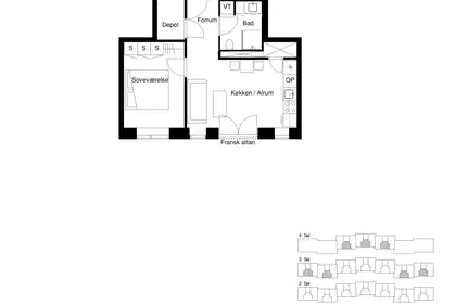 Visual presentation of the listing