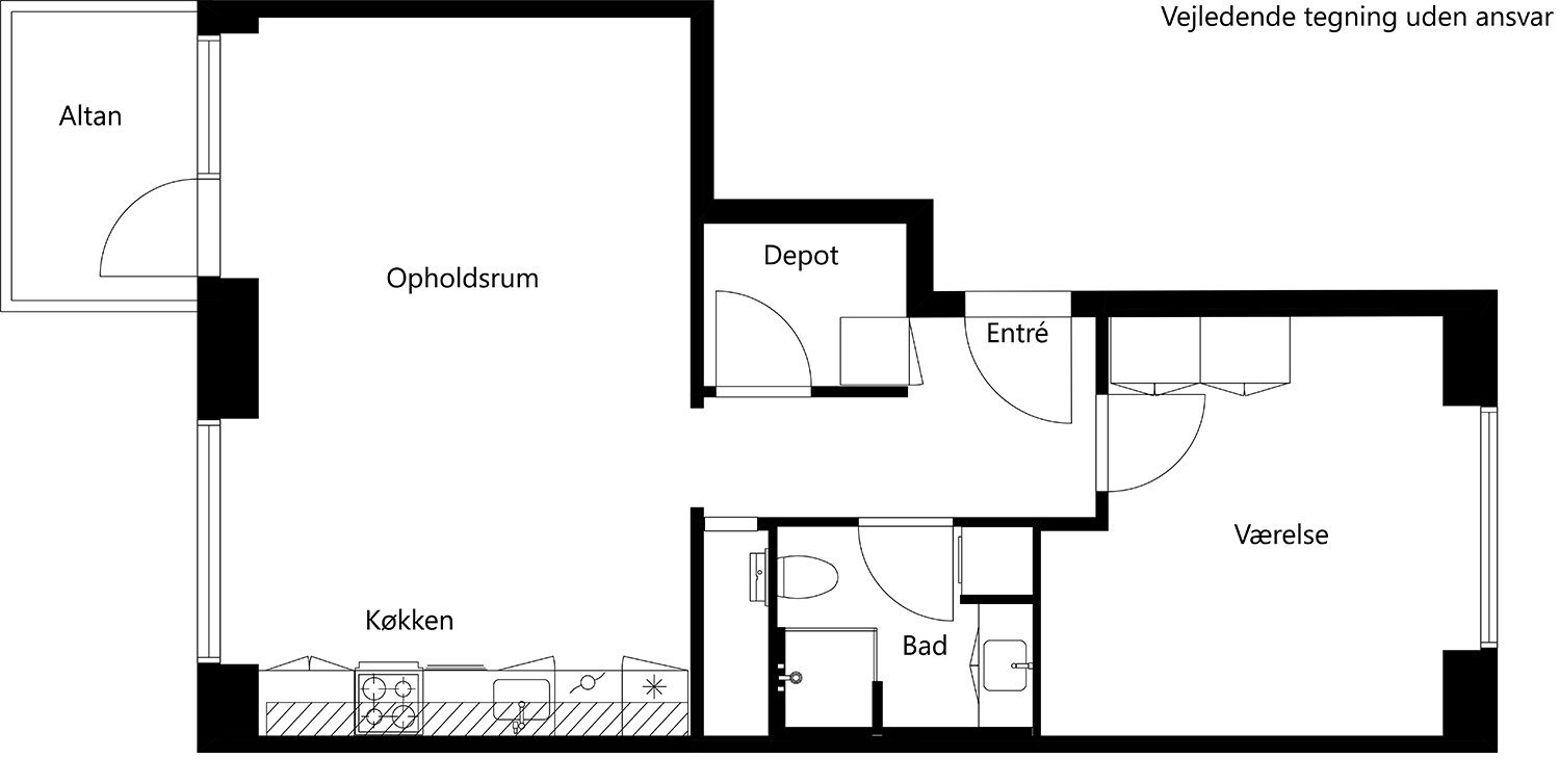 Visual presentation of the listing