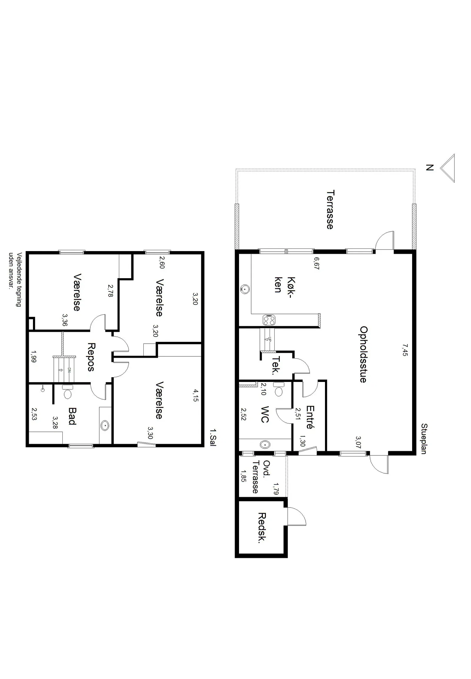 Visual presentation of the listing