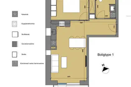 Visual presentation of the listing
