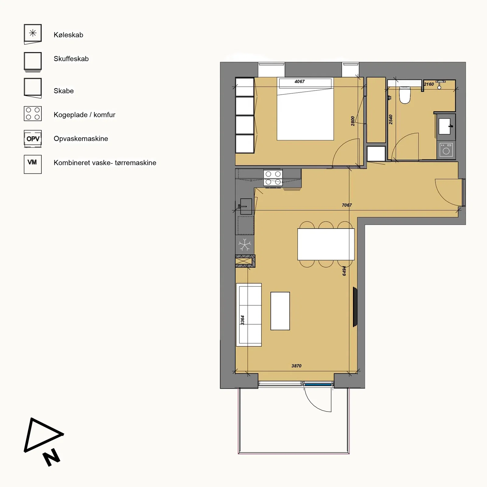 Visual presentation of the listing