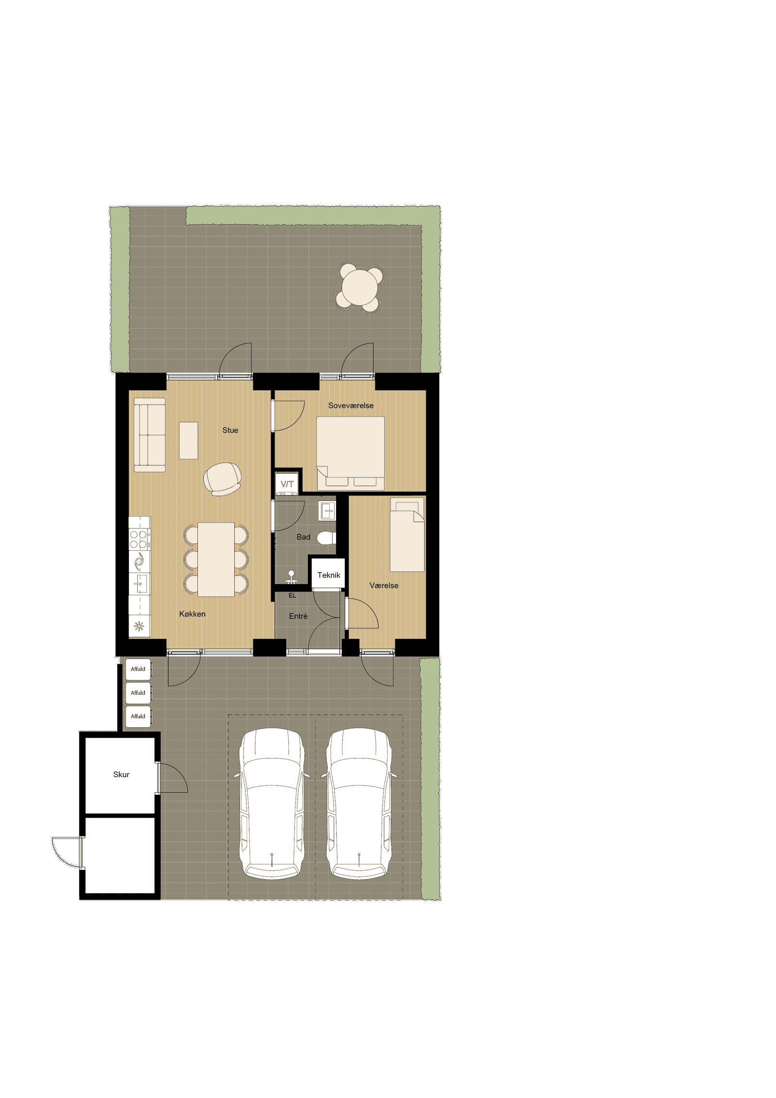 Visual presentation of the listing