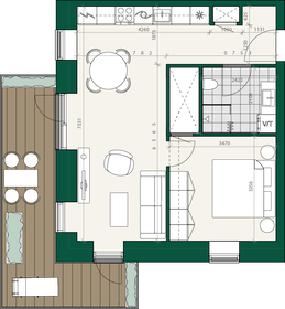 Visual presentation of the listing