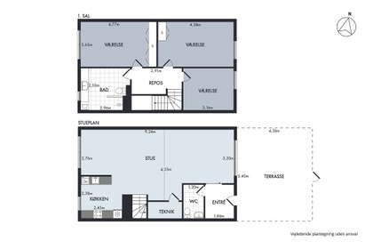 Visual presentation of the listing