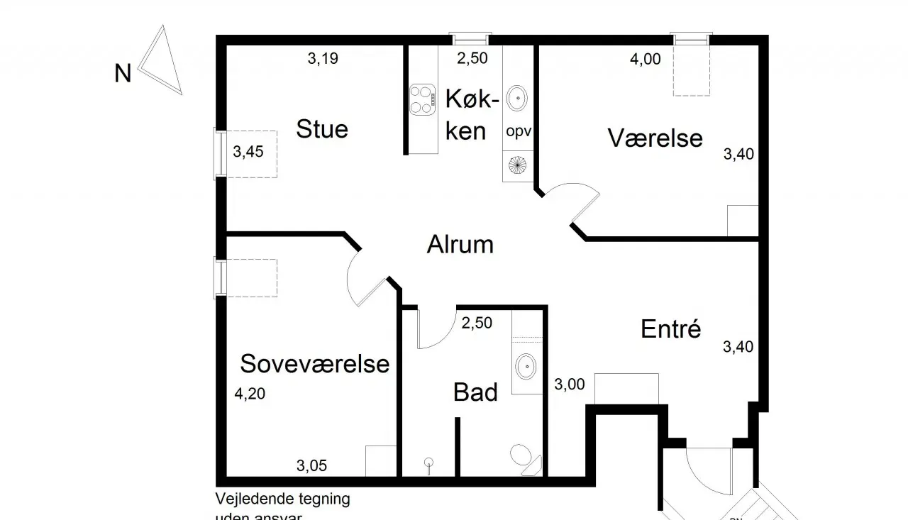 Visual presentation of the listing