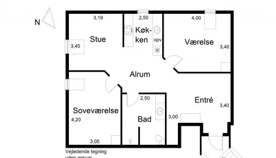 Bright 3-room apartment of 74 m² in Odense SØ - Nørrebjerg Runddel, Odense SØ - 4