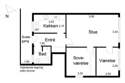 Visual presentation of the listing