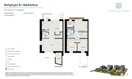 Visual presentation of the listing