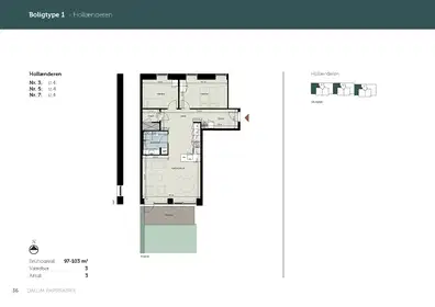 Visual presentation of the listing