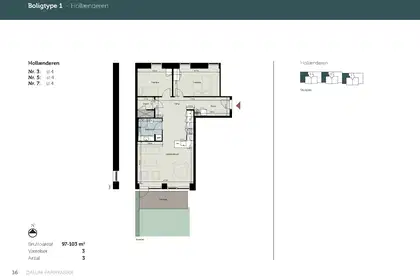 Visual presentation of the listing