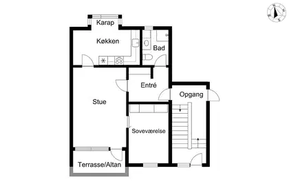 Visual presentation of the listing