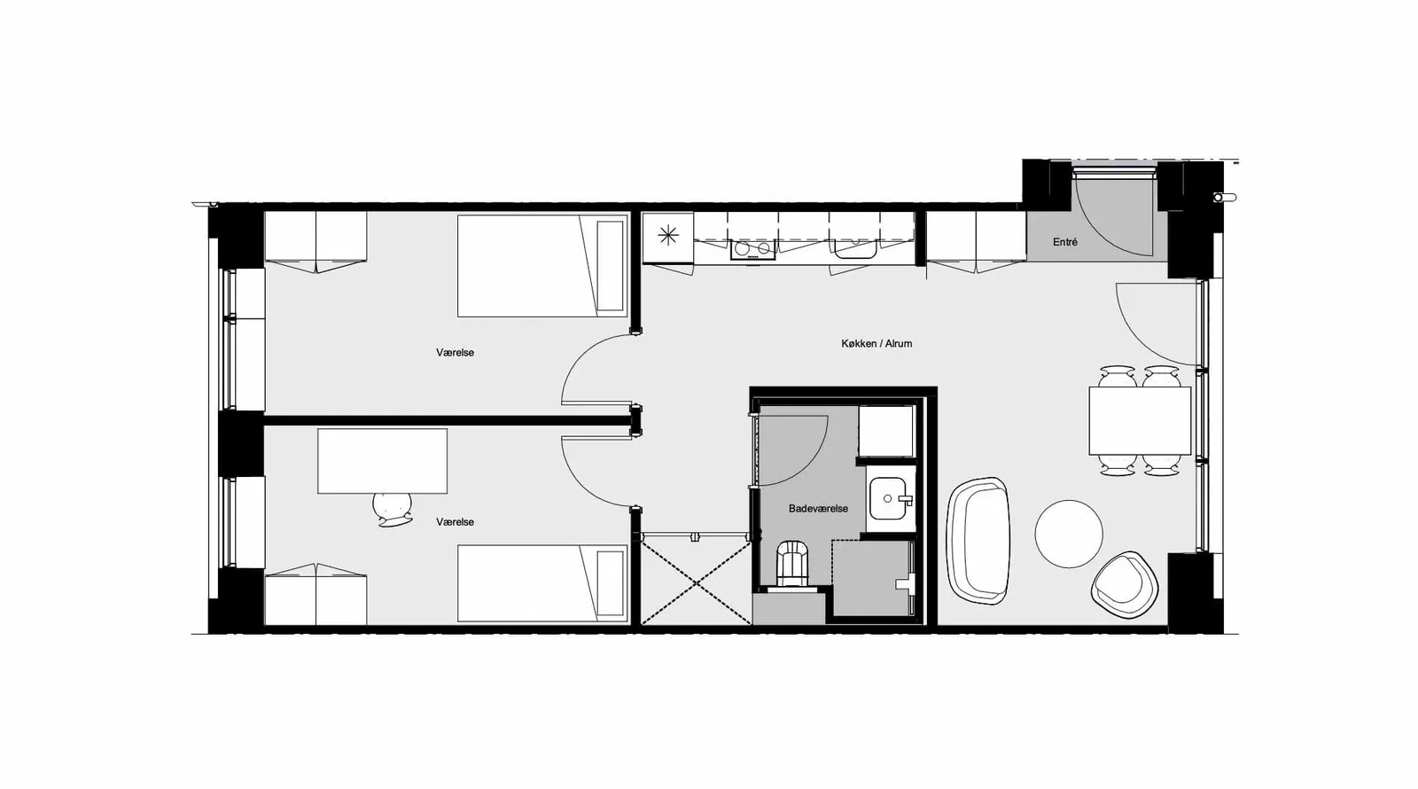 Visual presentation of the listing