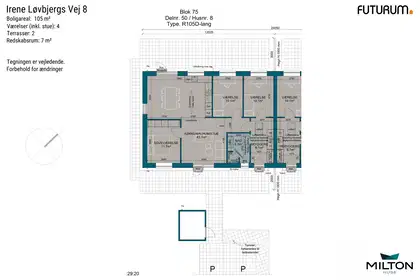 Visual presentation of the listing