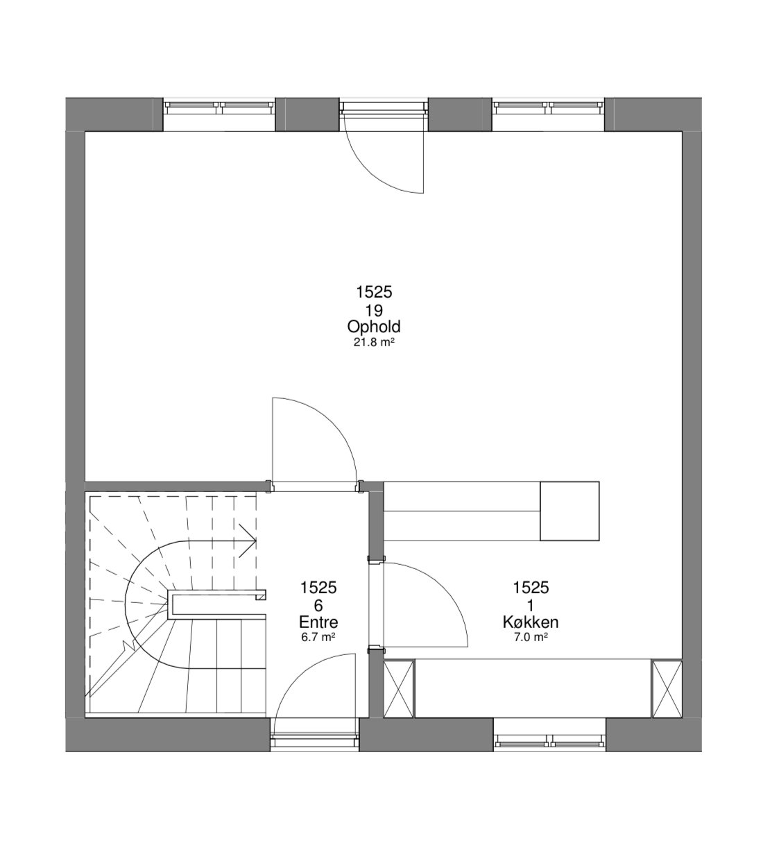 Visual presentation of the listing
