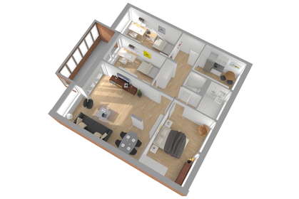 Visual presentation of the listing