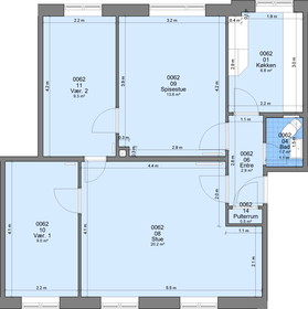 Visual presentation of the listing