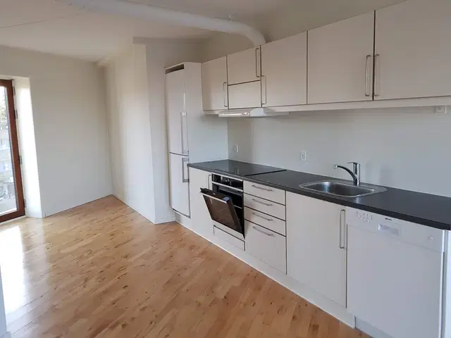 apartment Lys 2-værelses med terrasse og flot udsigt