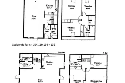 Visual presentation of the listing