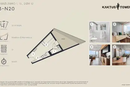 Visual presentation of the listing