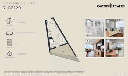 Visual presentation of the listing